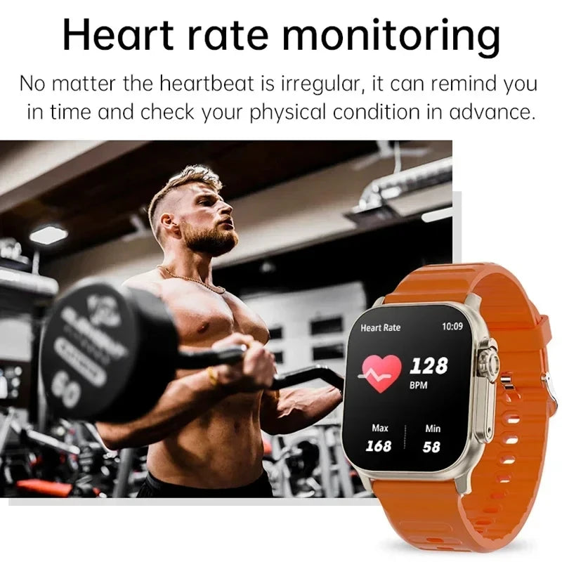 2026 Smart Watch - 2.01" HD Screen, Bluetooth Calls, Health & Fitness Tracker, Multi-Sport Mode, Compatible with Android & iOS