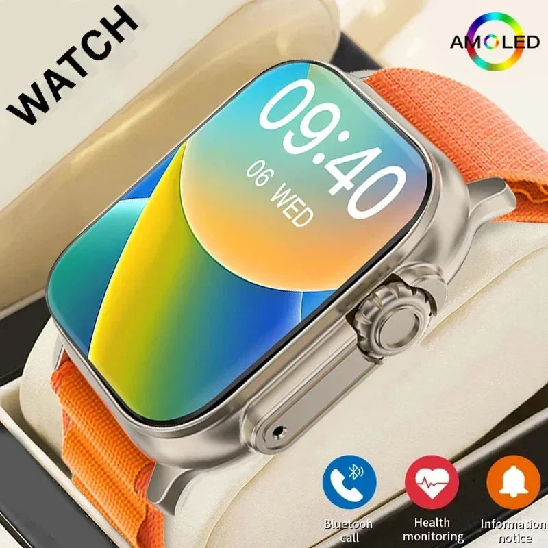 2026 Smart Watch - 2.01" HD Screen, Bluetooth Calls, Health & Fitness Tracker, Multi-Sport Mode, Compatible with Android & iOS