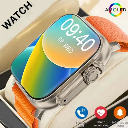 2026 Smart Watch - 2.01" HD Screen, Bluetooth Calls, Health & Fitness Tracker, Multi-Sport Mode, Compatible with Android & iOS